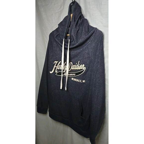 Harley-Davidson Navy Blue Hoodie - Picture 2 of 9